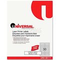 Universal Universal Laser Printer File Folder Labels, 3-7/16" x 2/3", Assorted, 750/Pack UNV80111***